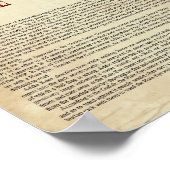 Het gevlekte Bord-oog Poster (Hoek)