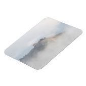 Het gevlekte kasteel omringd door wolken magneet (Linkerzijde)