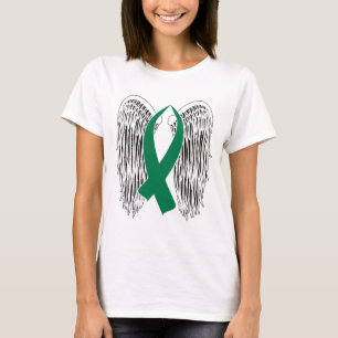 Het gevleugelde (Groene) Lint van de Voorlichting T-shirt