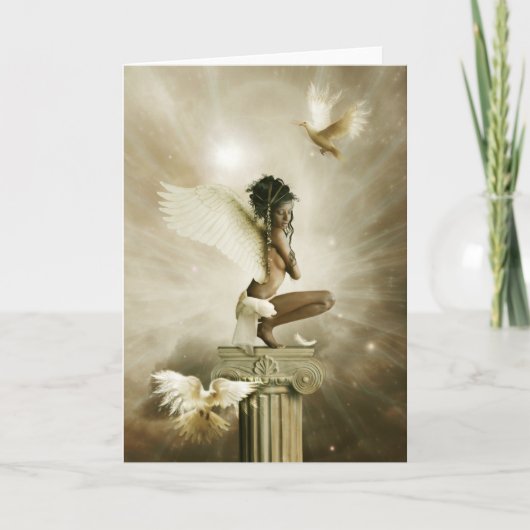 het gevleugelde zijn kaart (Voorkant)