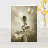 het gevleugelde zijn kaart (Gele Bloem)