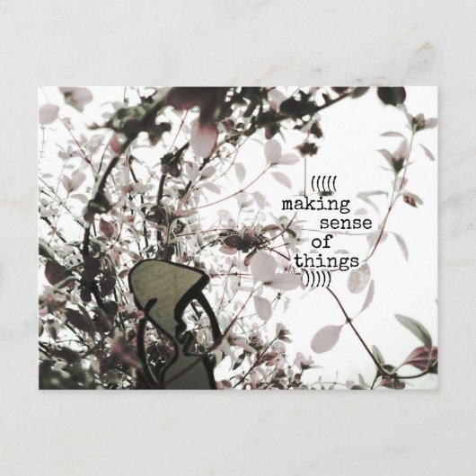 (((((het gevoel dingen te begrijpen)))) briefkaart (Voorkant)