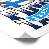 Het gevoel Finn-Tastic Schattige Reindeer Lapland Poster (Hoek)