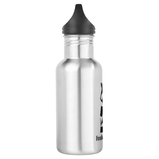 Het gevoel sinister grappig wasbeer waterfles  (Links)