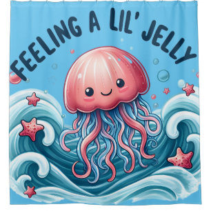 Het gevoel van een Lil’ Jelly Douchegordijn
