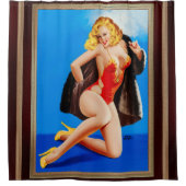 Het gevoel van mink van Peter Driben Douchegordijn (Voorkant)