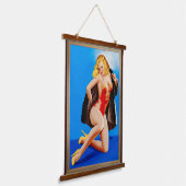 Het gevoel van mink van Peter Driben Hangend Wandkleed (Gebogen)