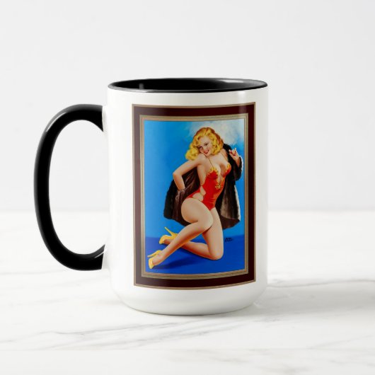 Het gevoel van mink van Peter Driben Mok (Links)