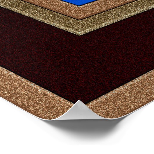 Het gevoel van mink van Peter Driben Poster (Hoek)