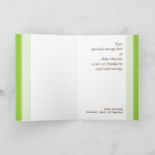 HET GEVOUWEN WENSKAART VAN DE FOTO:: candyfloss 2 Feestdagen Kaart (Binnen)