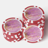 Het gewaad van de Koning Poker Chips (Opstapeling)