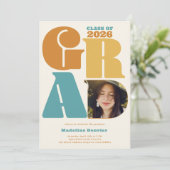 Het gewaagde Afstudeerder van de terugkeer overmaa Kaart (Staand voorkant)