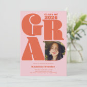 Het gewaagde Afstudeerder van de terugkeer overmaa Kaart (Staand voorkant)