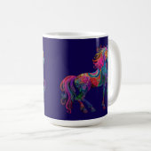 Het Gewatteerde Paard Koffiemok (Voorkant rechts)