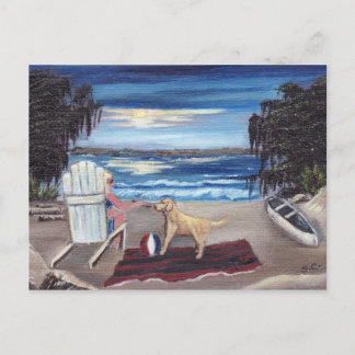 Het geweer briefkaart