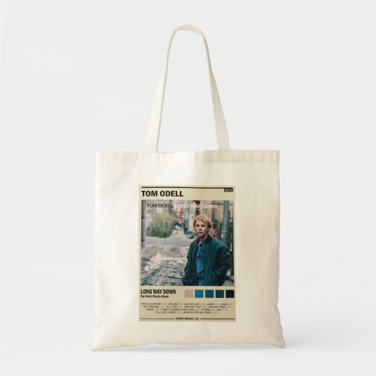 Het geweldige Poster van een andere ontwerpzanger  Tote Bag (Voorkant)