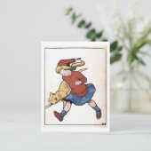 "Het geweten maakt Cowards ..." Vintage Briefkaart (Staand voorkant)