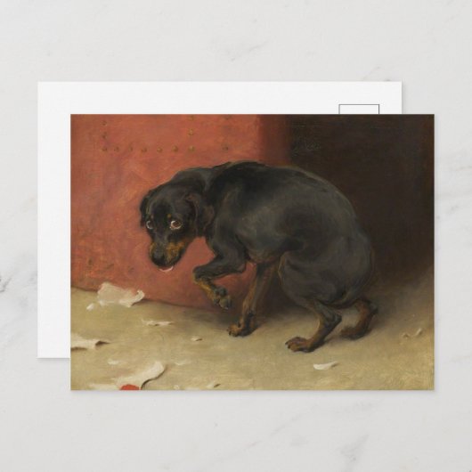 Het geweten maakt ons allen lafaards briefkaart (Voorkant / Achterkant)