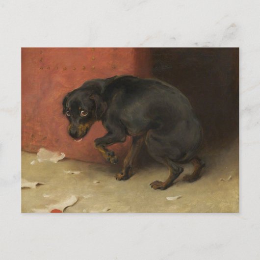 Het geweten maakt ons allen lafaards briefkaart (Voorkant)