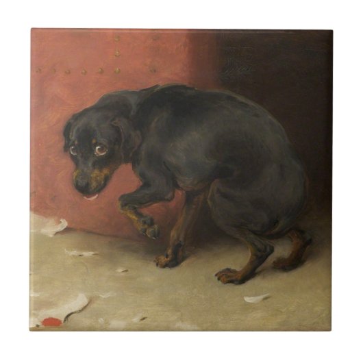 Het geweten maakt ons allen lafaards tegeltje (Voorkant)