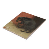 Het geweten maakt ons allen lafaards tegeltje (Zijkant)