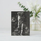 Het geweten of het oog dat kijkt, krijgt briefkaart (Staand voorkant)