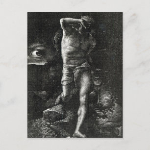 Het geweten of het oog dat kijkt, krijgt briefkaart