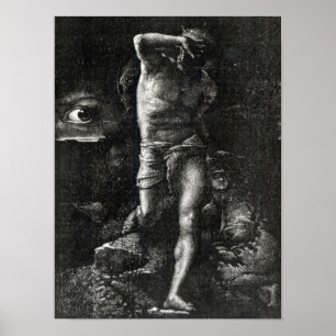 Het geweten of het oog dat kijkt, krijgt poster