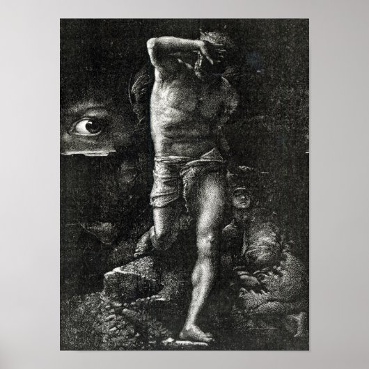 Het geweten of het oog dat kijkt, krijgt poster (Voorkant)