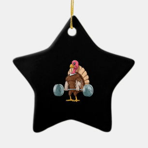 Het gewicht van de Thanksgiving van de Dode Keramisch Ornament