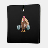 Het gewicht van de Thanksgiving van de Dode Keramisch Ornament (Links)