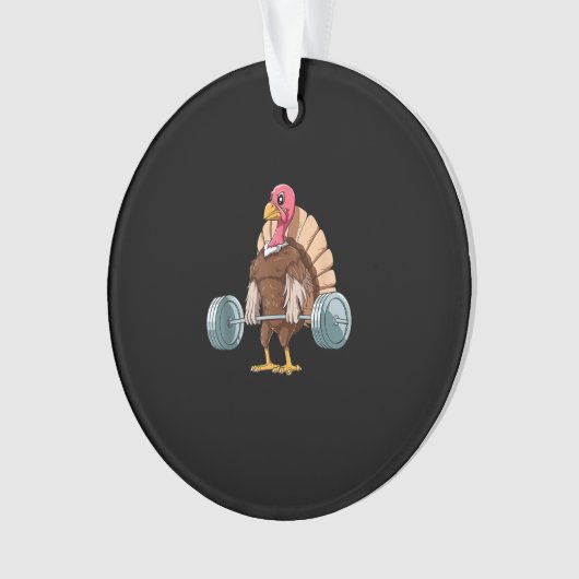 Het gewicht van de Thanksgiving van de Dode Ornament (voorkant)