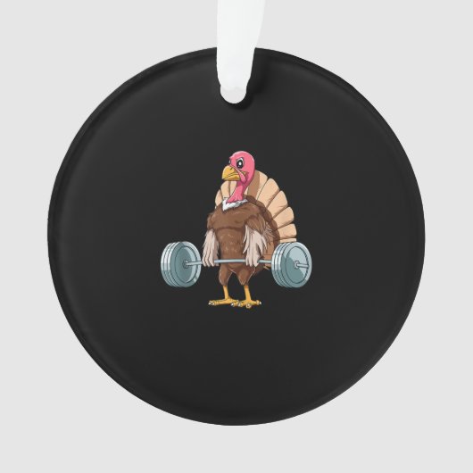 Het gewicht van de Thanksgiving van de Dode Ornament (voorkant)