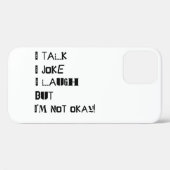 Het gewicht van het lachen - Geestelijke gezondhei Case-Mate iPhone Case (Achterkant (horizontaal))