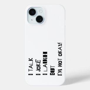 Het gewicht van het lachen - Geestelijke gezondhei iPhone 15 Case