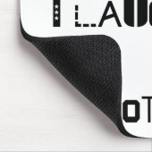 Het gewicht van het lachen - Geestelijke gezondhei Muismat (Hoek)