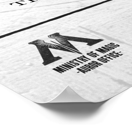 Het Gewilde Poster van Bellatrix Lestrange (Hoek)