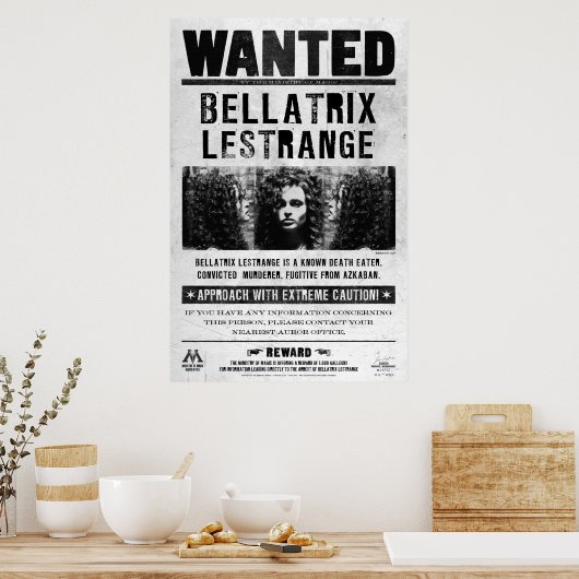 Het Gewilde Poster van Bellatrix Lestrange (Keuken)