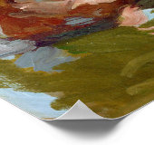 Het gewonde voet schilderij van Joaquin Sorolla Poster (Hoek)