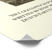 Het gezandtschap der Nederlands Oost-Indische Poster (Hoek)