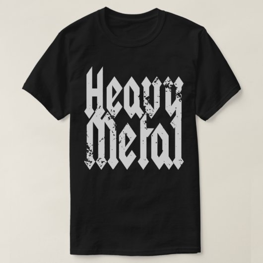 Het Gezegde Metalhead Festival Gig He T-shirt (Design voorkant)