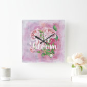 Het Gezegde van de bloem van de Levenszomerbloem i Vierkante Klok (Huis)