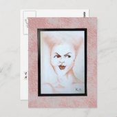 Het gezicht briefkaart (Voorkant / Achterkant)