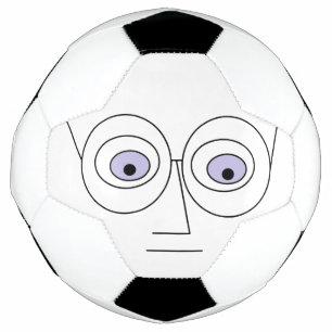 Het Gezicht die van de cartoon Dolkomische het Voetbal