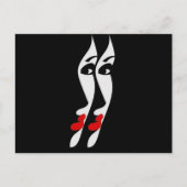 het gezicht is de spiegel van een persoon, briefkaart (Voorkant)