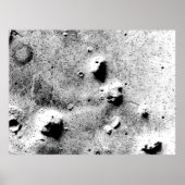 Het gezicht op Mars Poster (Voorkant)