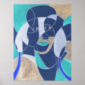 Het gezicht poster (Voorkant)