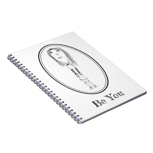 Het gezicht van Big Dead (May-Jean) Notitieboek (Rechterzijde)