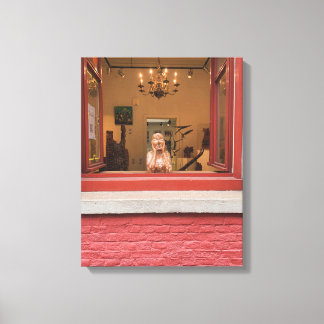 Het gezicht van Brugge Canvas Afdruk