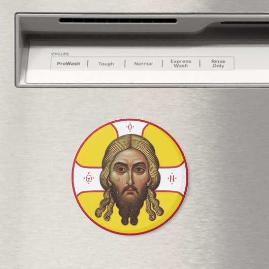 Het gezicht van Christus orthodoxe icoon Magneet (Insitu (Vaatwasser))